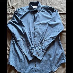 Calvin Klein Slim Fit Dress Shirt Men’s Size Large